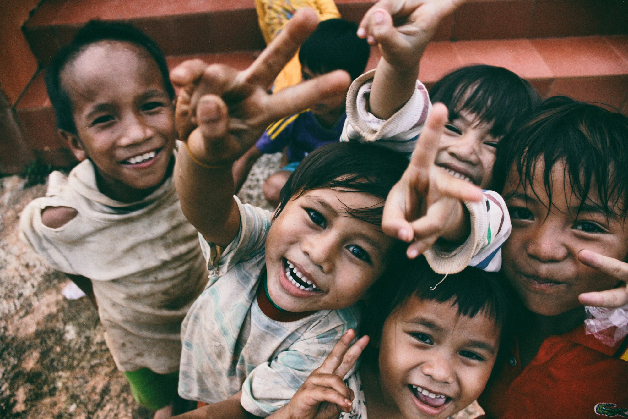 Children smiling